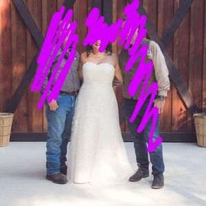 Wedding dress (David's Bridal)